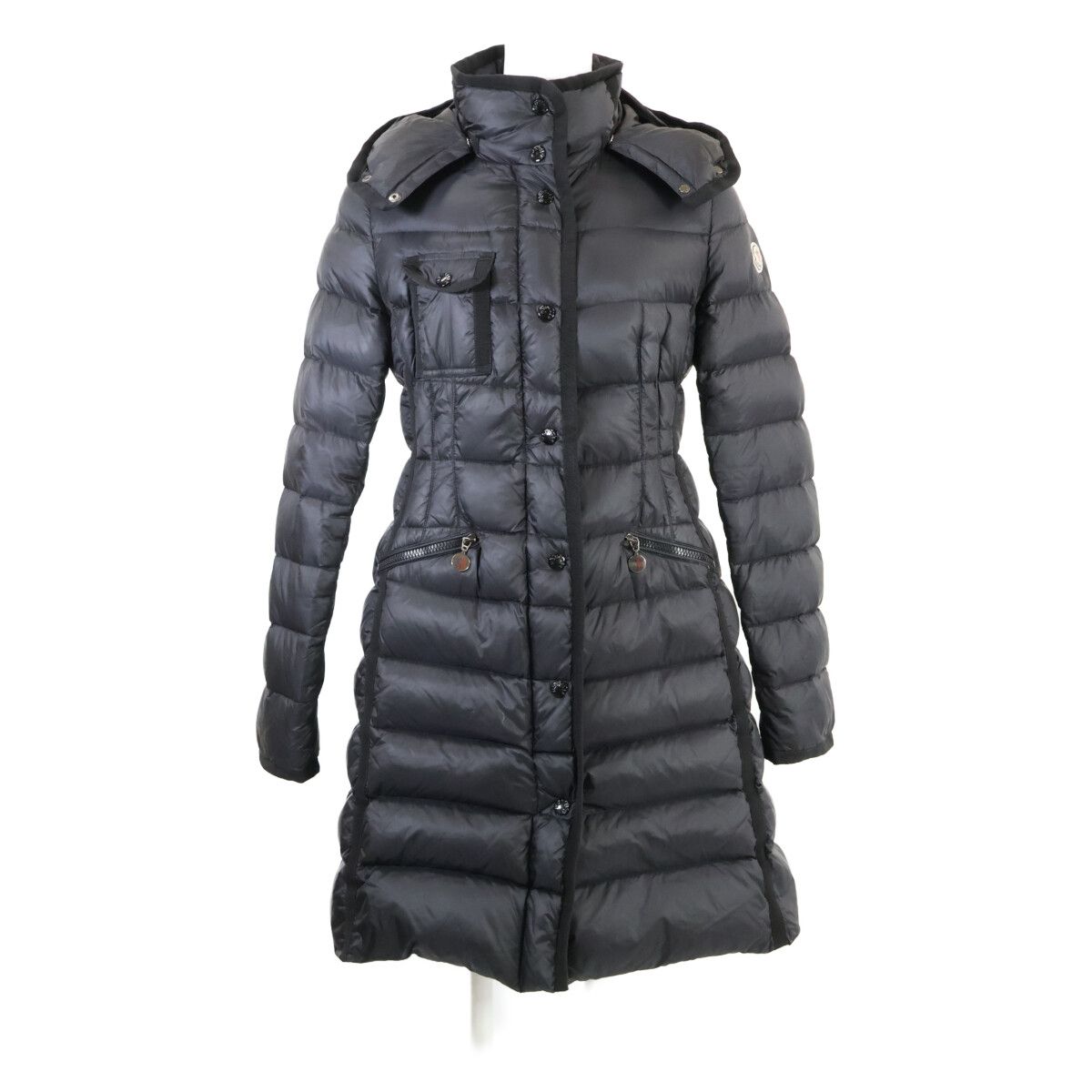 Moncler Nylon Hermine Down Coat
