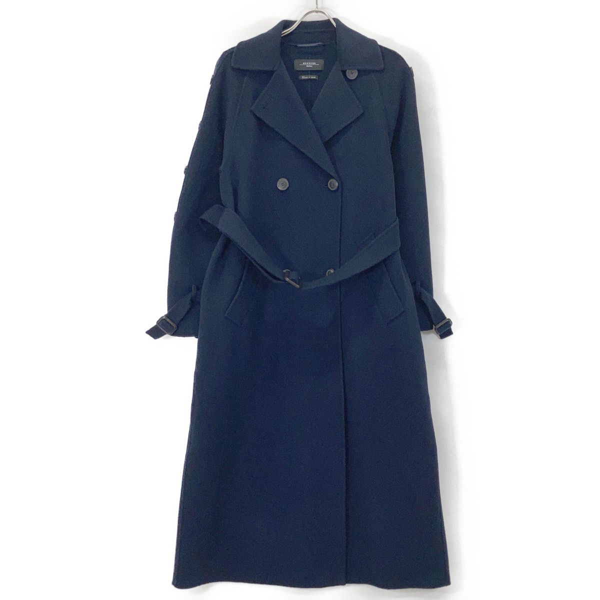 Max Mara Weekend Upper Trench Coat Navy 38