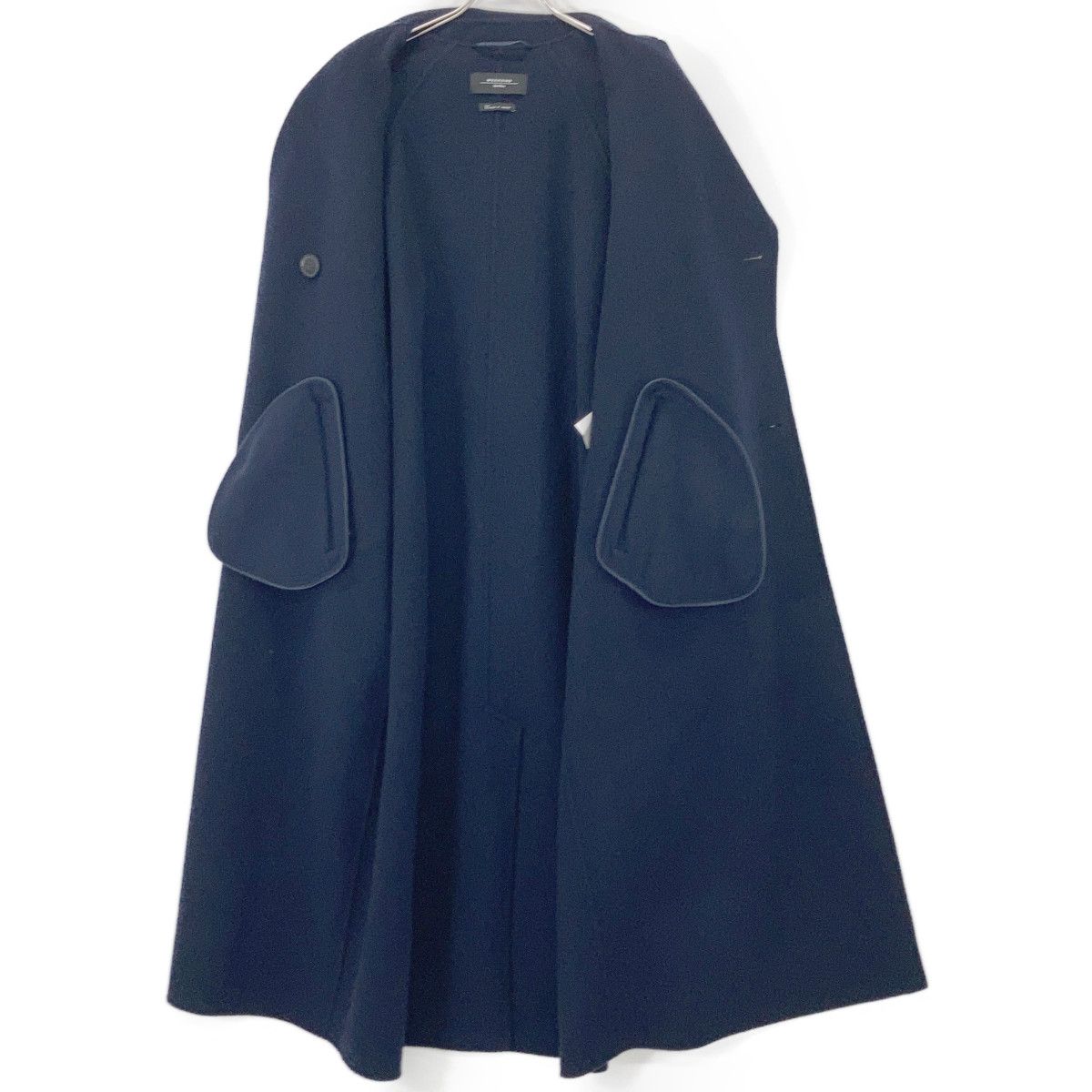 Max Mara Weekend Upper Trench Coat Navy 38 — view 3