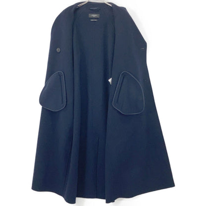 Max Mara Weekend Upper Trench Coat Navy 38 — view 3