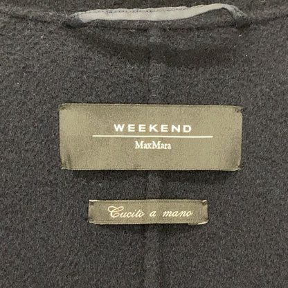 Max Mara Weekend Upper Trench Coat Navy 38 — view 4
