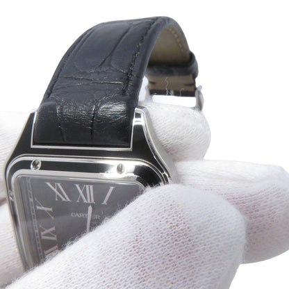 Cartier Santos Dumont LM Watch Black Dial Hand Wound — view 6