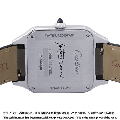 Cartier Santos Dumont LM Watch Black Dial Hand Wound — view 3
