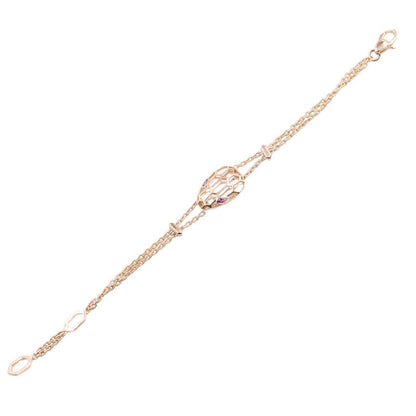 Bvlgari Bracelet Serpenti Amethyst 14.5 16.5 18K Pink Gold — view 3