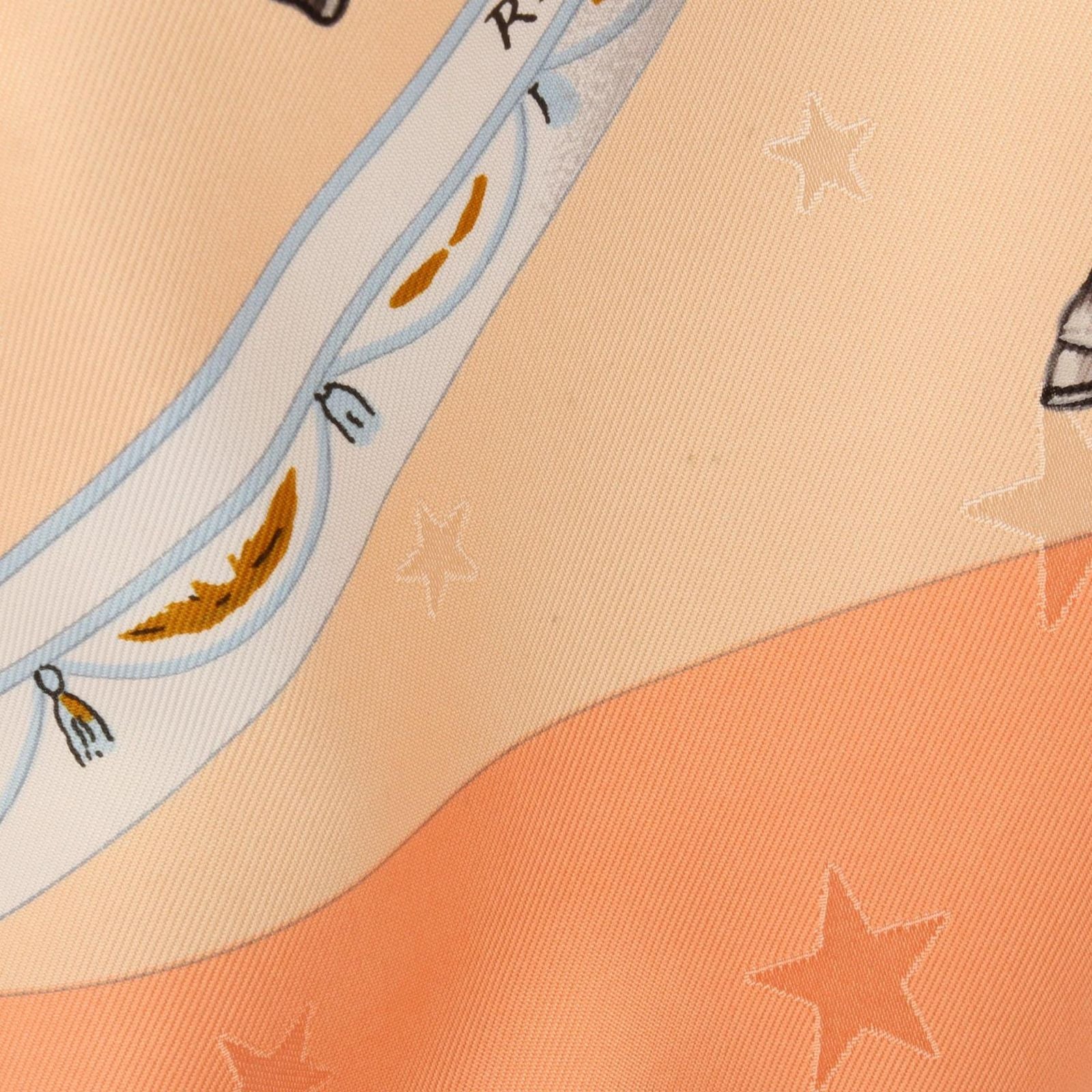 Hermes Scarf Carre 90 en Piste Silk — view 7