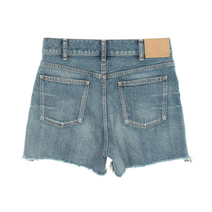 Celine Denim Pants Triomphe Skate Shorts Cotton — view 2