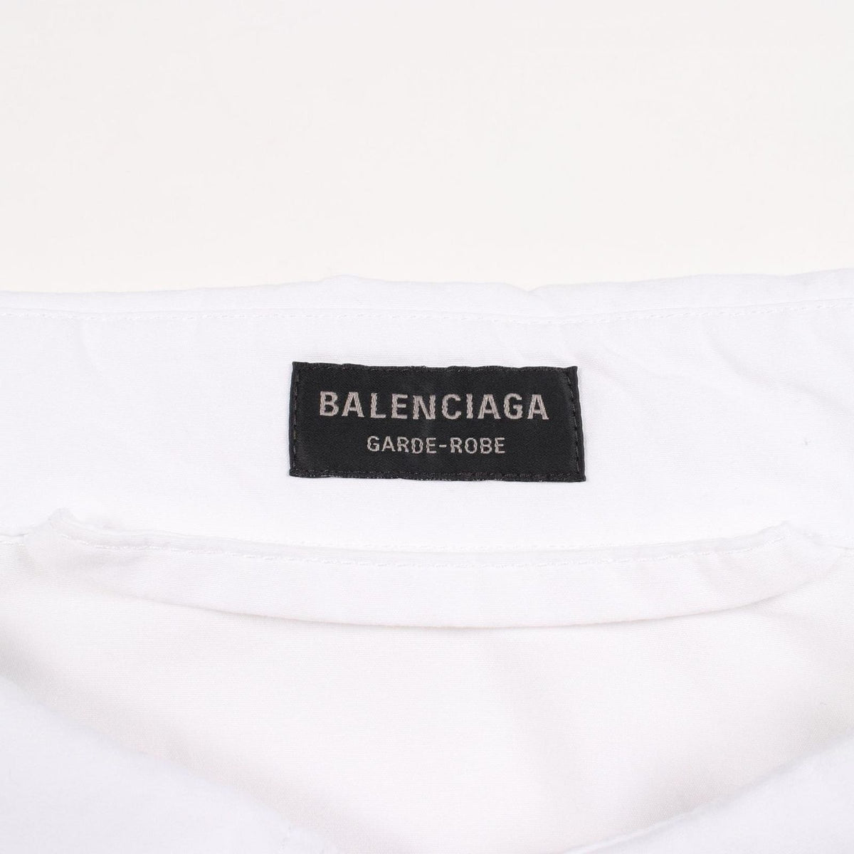 Balenciaga Garde Robe Long Sleeve Cotton Shirt — view 3