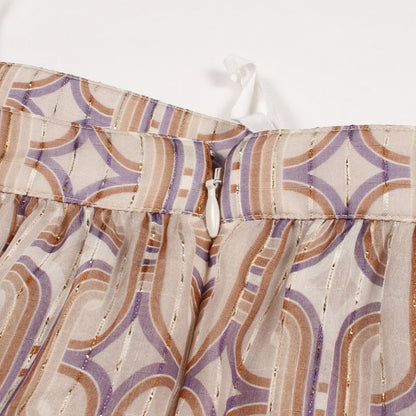 Celine Skirt All Pattern Silk — view 5