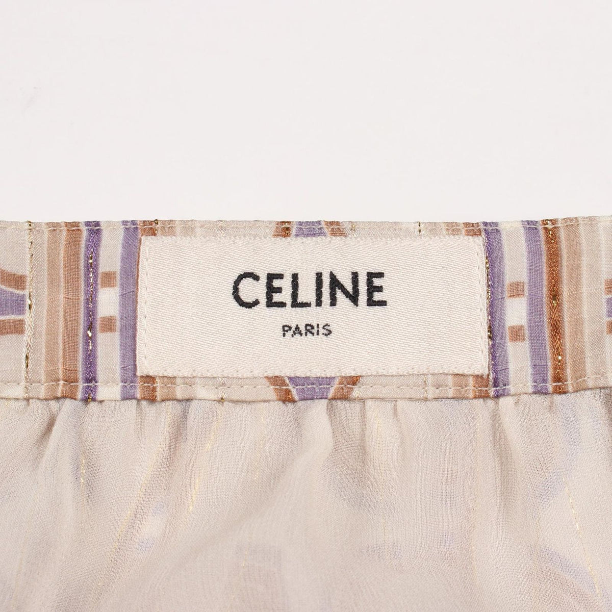 Celine Skirt All Pattern Silk — view 3