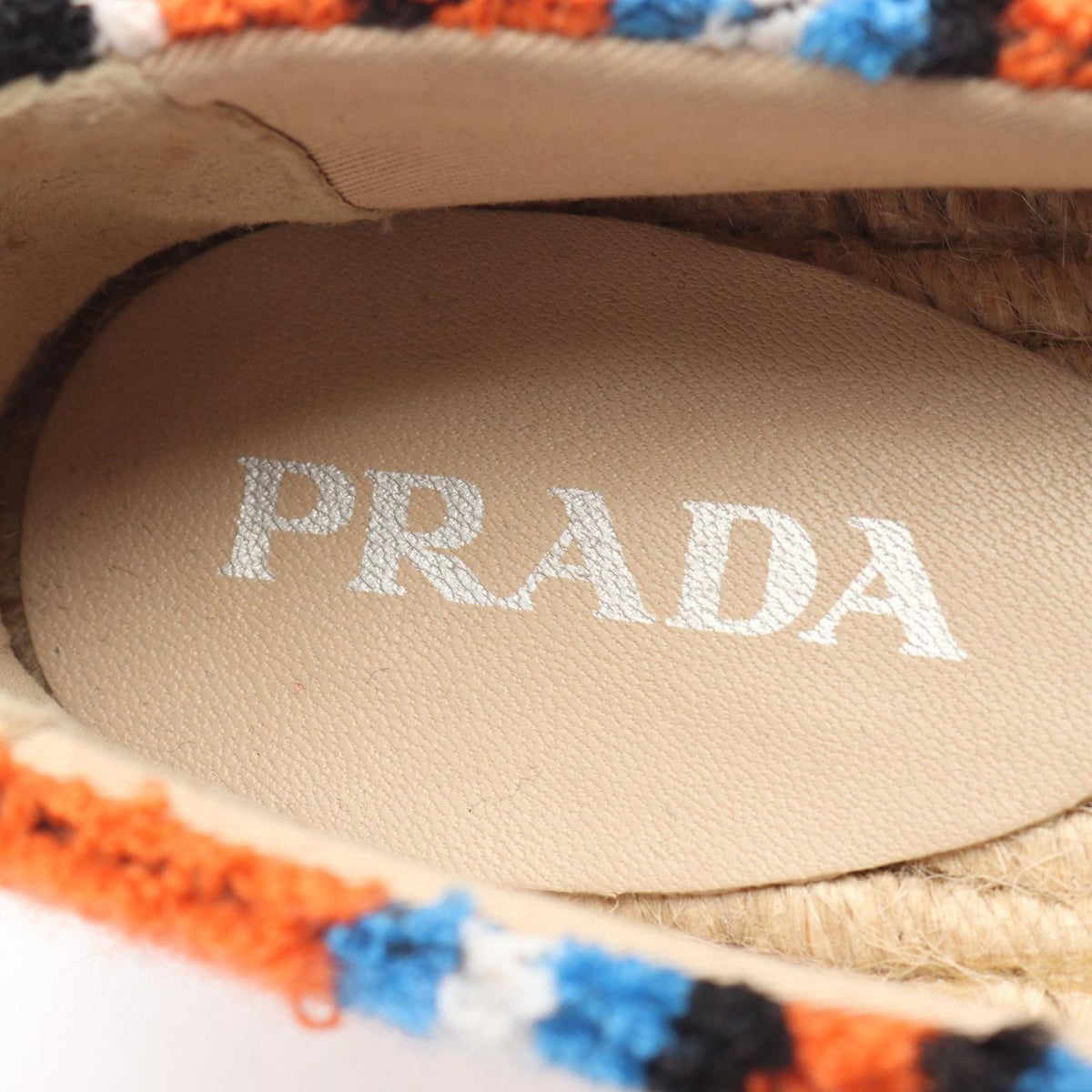 Prada Slip Ons Terry Cloth Espadrilles Shoes — view 5