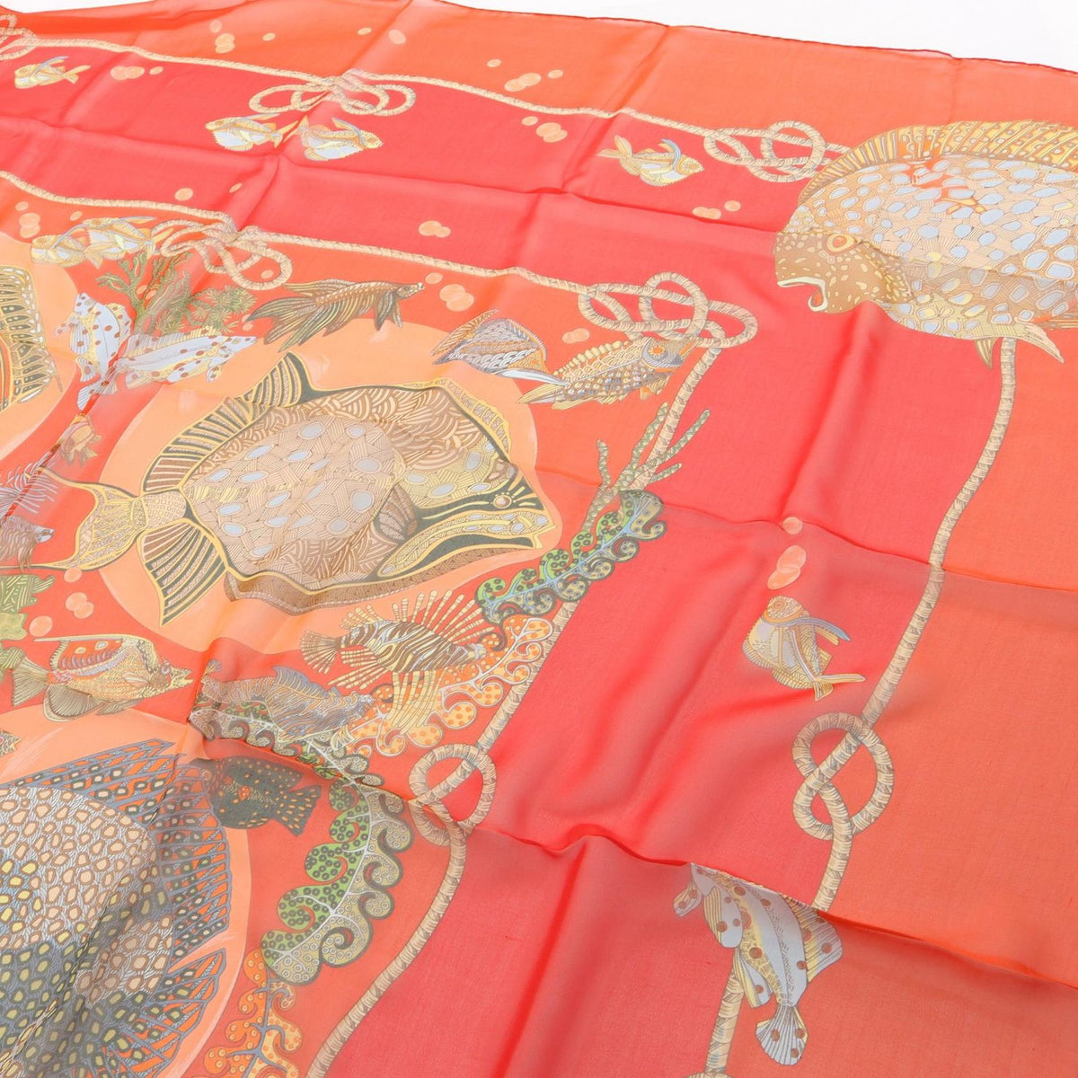 Hermes Scarf Grands Fonds Silk — view 2