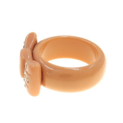 Chanel 02P Ribbon Ring Orange — view 2