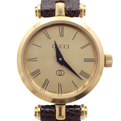 Gucci Round Watch Gold