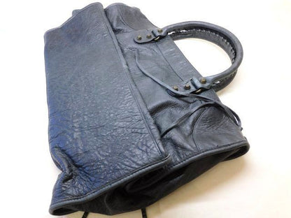 Balenciaga the Work Handbag Dark Gray Anthracite — view 2