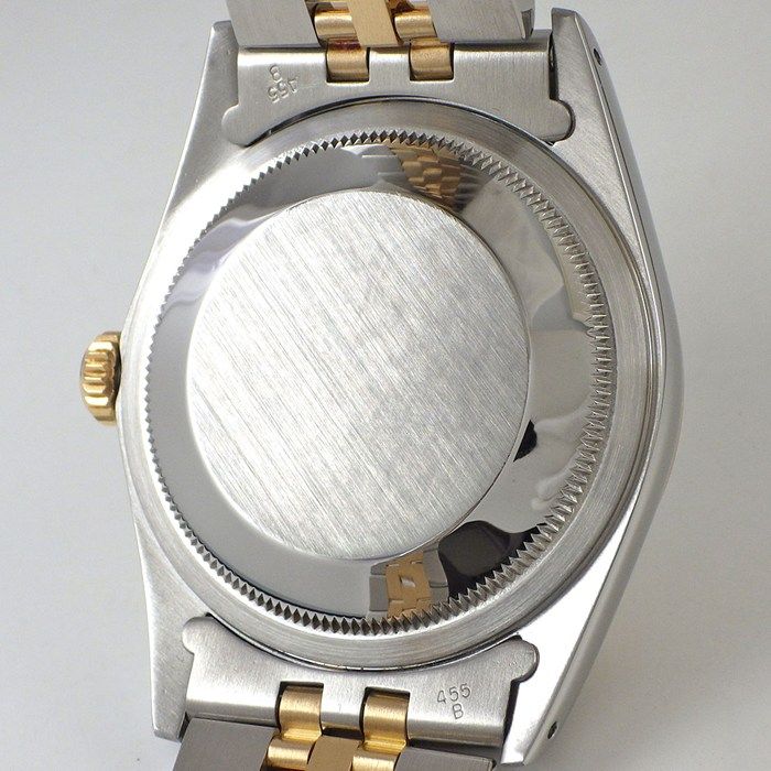 Rolex Watch Datejust L Number 1989 White Dial Full Ted Bezel Jubilee Bracelet — view 4