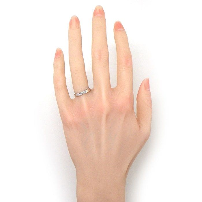 Van Cleef & Arpels Ring Toujour Signature Etoile Marriage Points Diamond Total — view 6