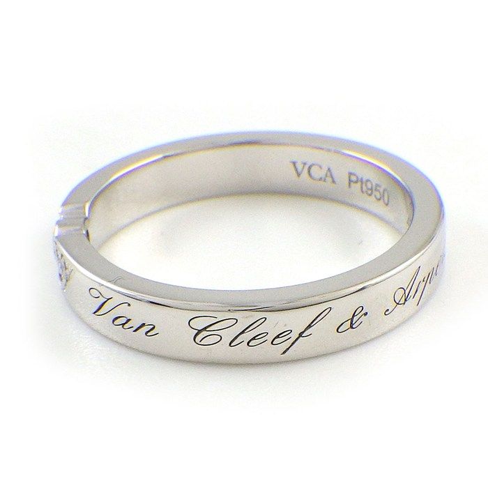 Van Cleef & Arpels Ring Toujour Signature Etoile Marriage Points Diamond Total — view 2