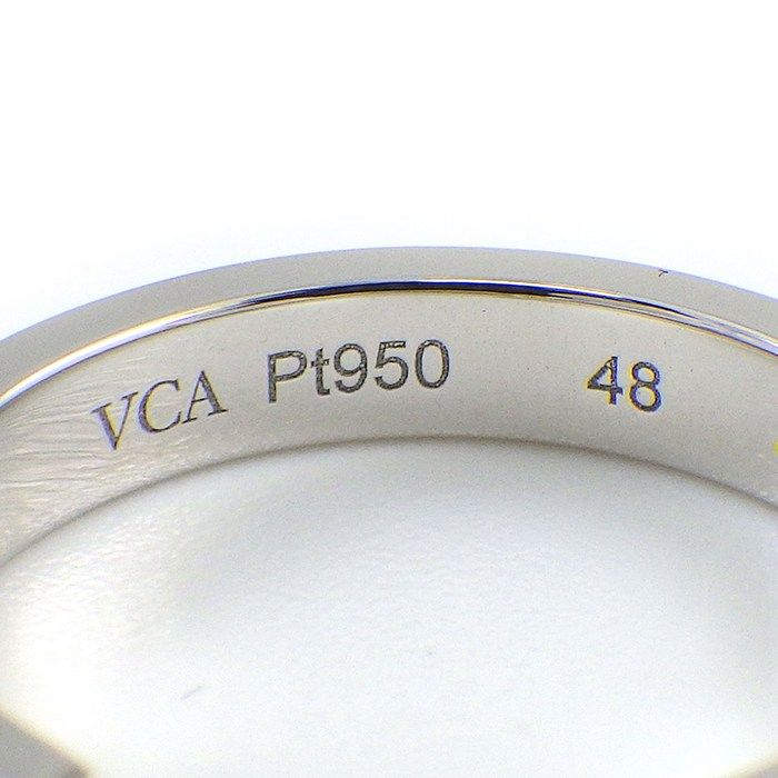 Van Cleef & Arpels Ring Toujour Signature Etoile Marriage Points Diamond Total — view 4