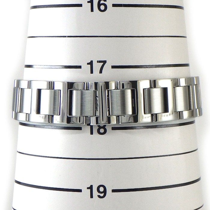 Cartier Watch Baron Blue SM 11 Points Diamond Index Silver Guilloche Dial SS — view 8