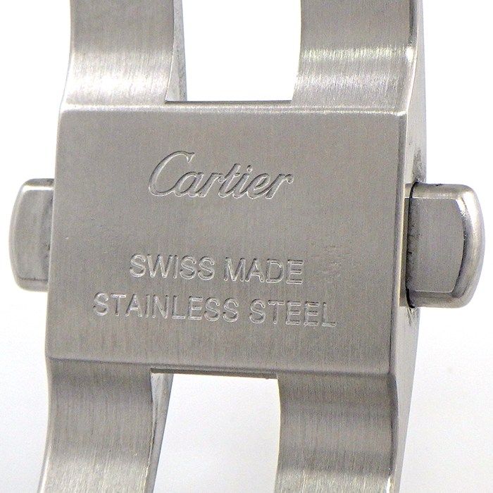 Cartier Watch Ballon Blue XL Roman Index Date Chronograph Small Second Back — view 5