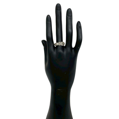 Hermes Vintage Ceinture Ring 925 Sterling Silver — view 2