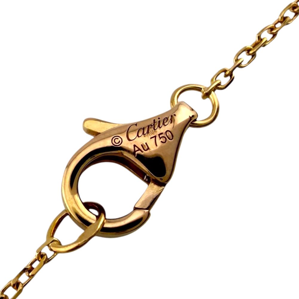 Cartier Amulet Necklace 18K Gold Mother of Pearl — view 5