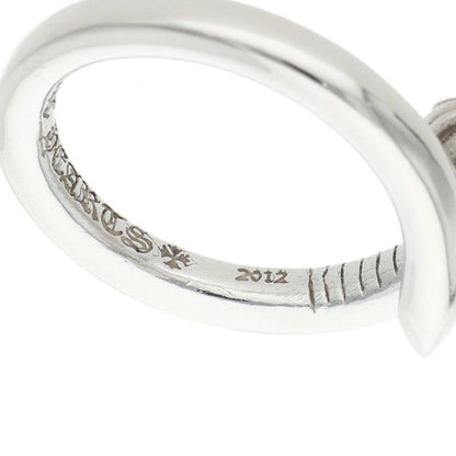 Chrome Hearts Nail Crsball Cross Ball Silver Ring — view 4