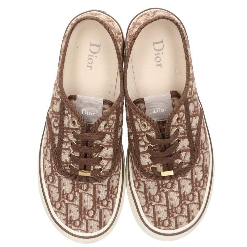 Dior Saltwind Oblique All Over Print Slip on Sneakers — view 4