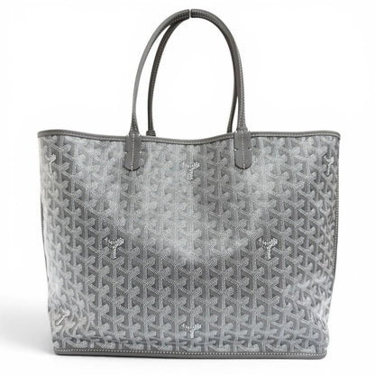 Goyard Anjou PM Tote Bag in Canvas Leather Gray French — view 4
