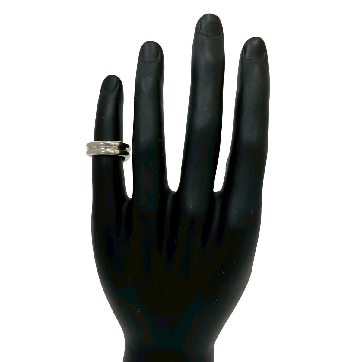 Tiffany & Co Vintage Double Curved Ring 925 Sterling Silver — view 2