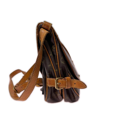 Louis Vuitton Monogram Saumur 30 Shoulder Bag Brown — view 3