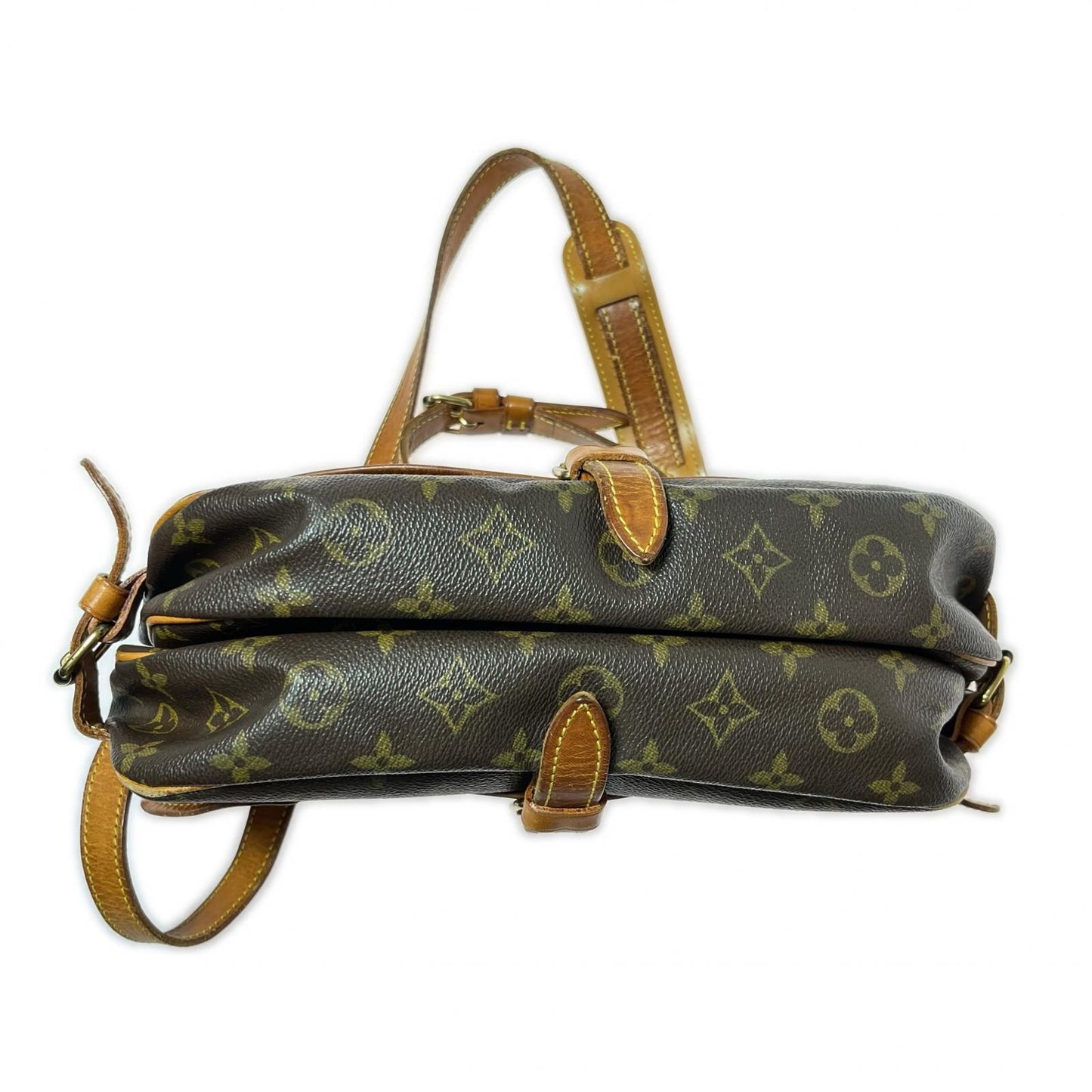 Louis Vuitton Monogram Saumur 30 Shoulder Bag Brown — view 4