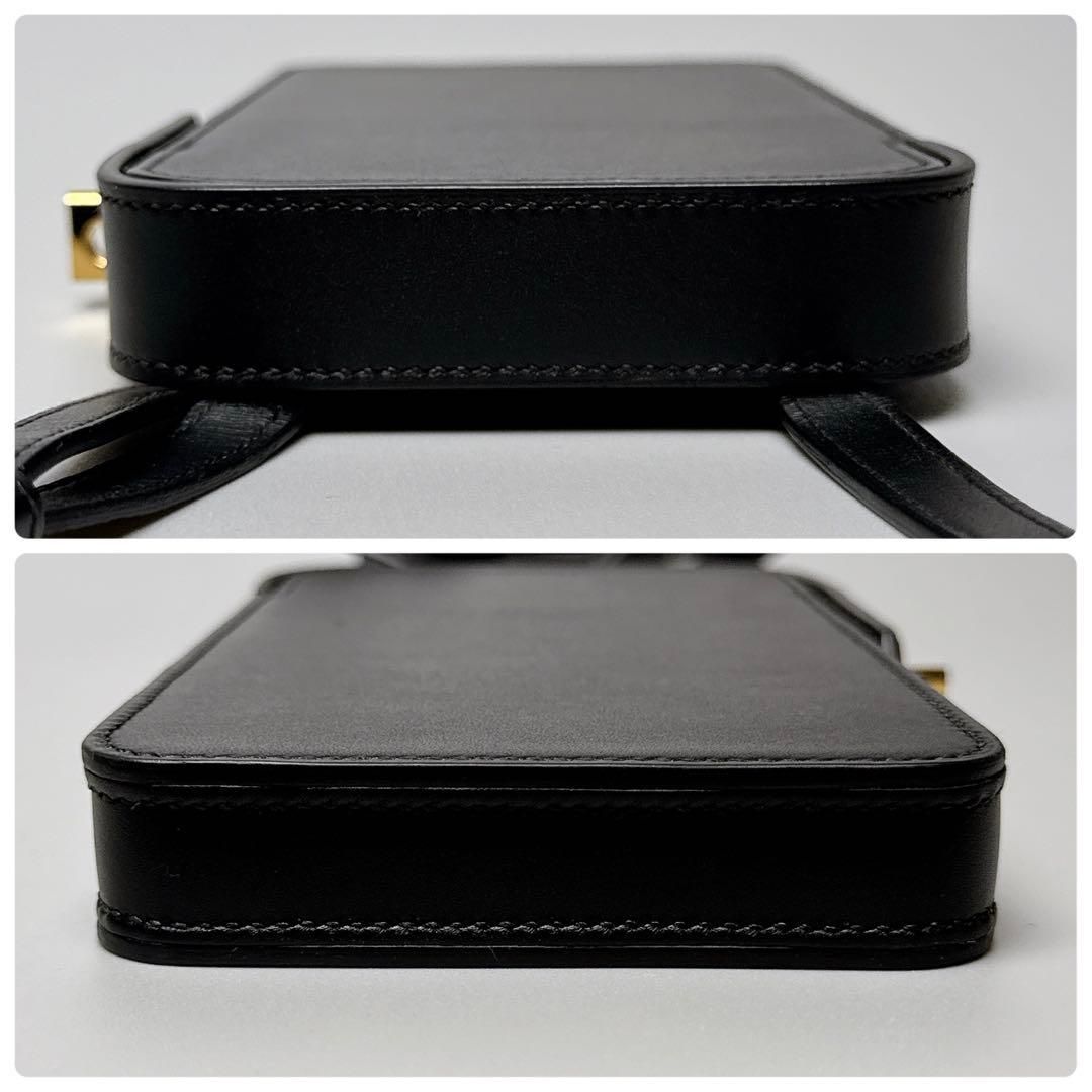 Hermes Akabox Smartphone Shoulder Bag Black — view 5