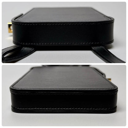 Hermes Akabox Smartphone Shoulder Bag Black — view 5