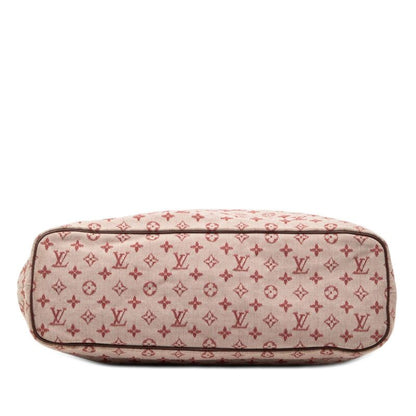 Louis Vuitton Monogram Mini Lucille GM Tote Bag Cerise Red Canvas Leather — view 3