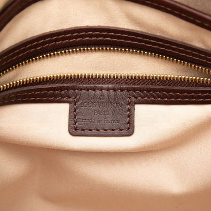 Louis Vuitton Monogram Mini Lucille GM Tote Bag Cerise Red Canvas Leather — view 5