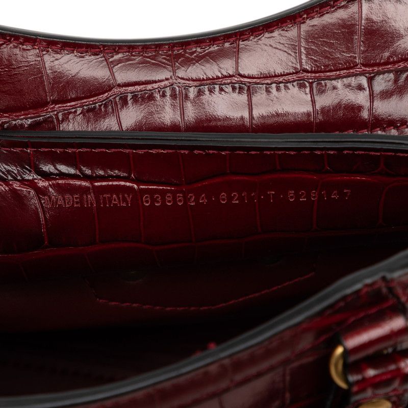 Balenciaga Croco Shoulder Bag — view 6
