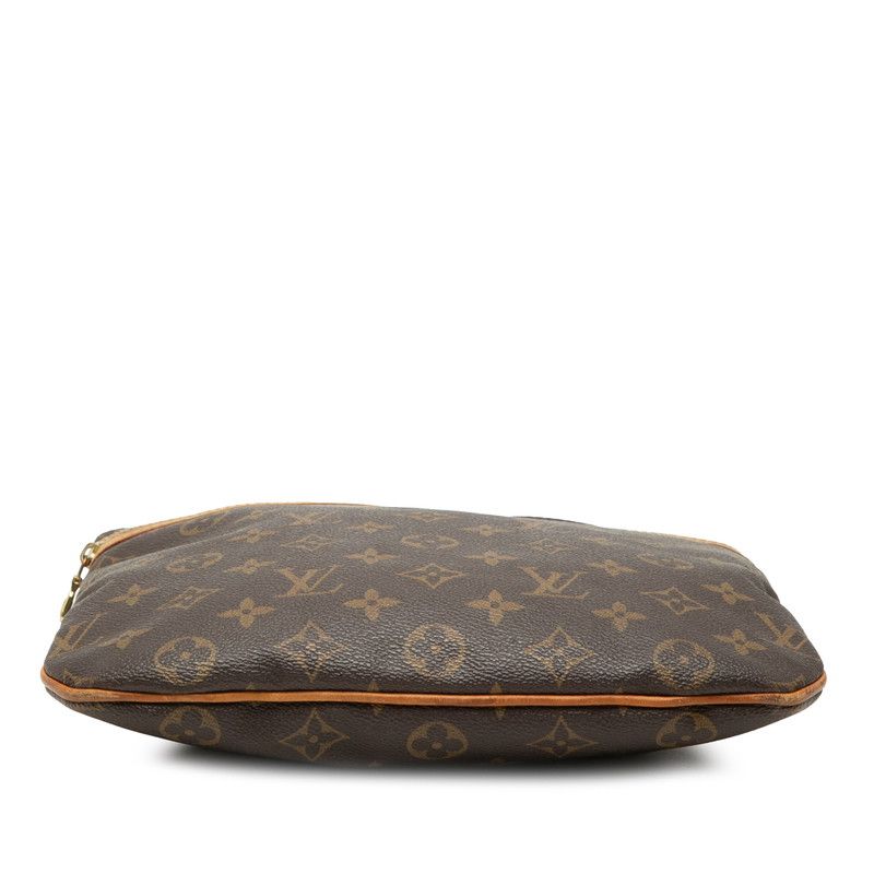 Louis Vuitton Monogram Pochette Bosphore Crossbody Shoulder Bag Brown Leather — view 3