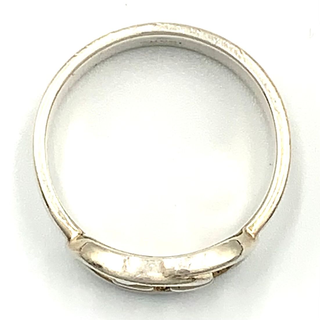 Gucci Interlocking G Silver Ring — view 3