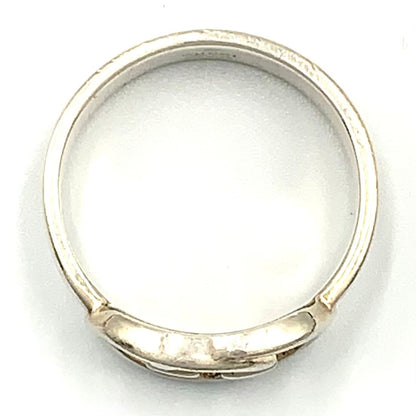 Gucci Interlocking G Silver Ring — view 3