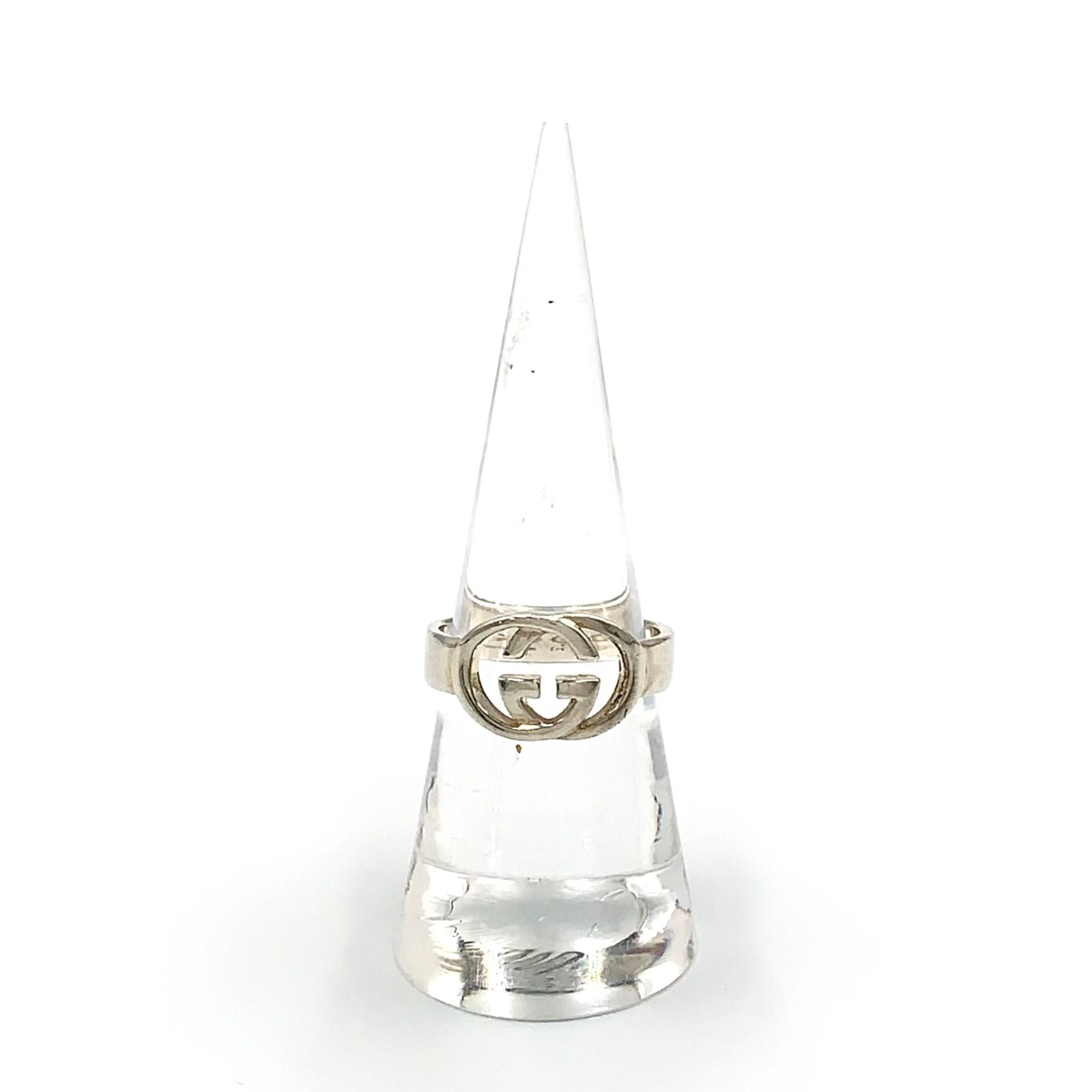 Gucci Interlocking G Silver Ring — view 6