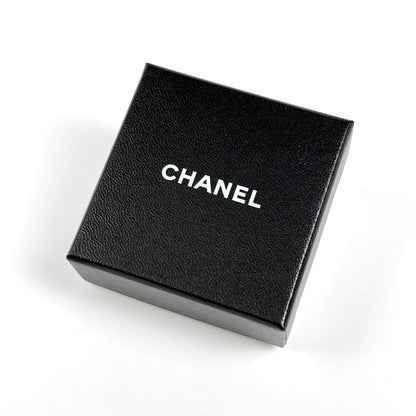 Chanel CC Logo Earrings Flower Gold Plated Pink — view 5