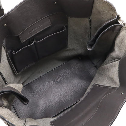 Balenciaga Paper Zip Around Tote Bag Leather Gray with Mirror — view 5