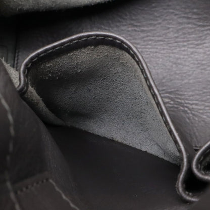 Balenciaga Paper Zip Around Tote Bag Leather Gray with Mirror — view 6