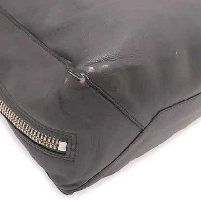 Balenciaga Paper Zip Around Tote Bag Leather Gray with Mirror — view 3