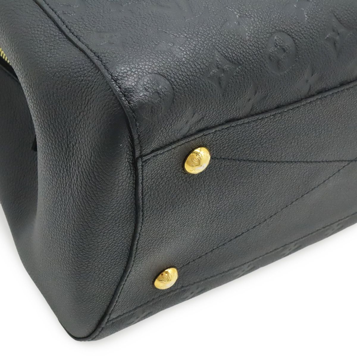Louis Vuitton Monogram Empreinte Montaigne GM Tote 2-Way Shoulder Bag Noir — view 3