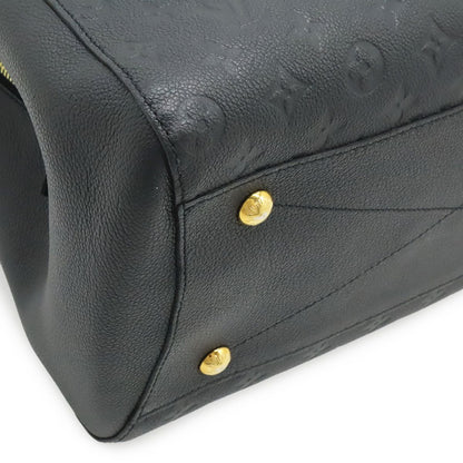 Louis Vuitton Monogram Empreinte Montaigne GM Tote 2-Way Shoulder Bag Noir — view 3