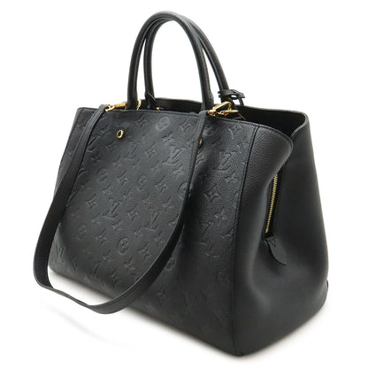 Louis Vuitton Monogram Empreinte Montaigne GM Tote 2-Way Shoulder Bag Noir — view 2