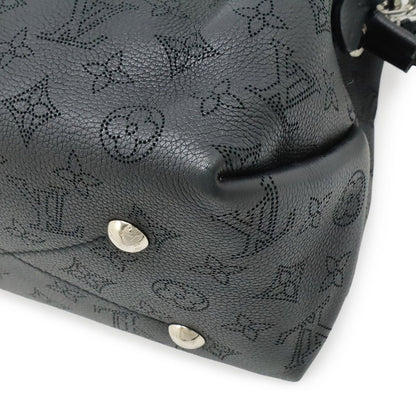 Louis Vuitton Mahina Bella Shoulder Bag 2-Way Chain Drawstring Noir Black Silver — view 3