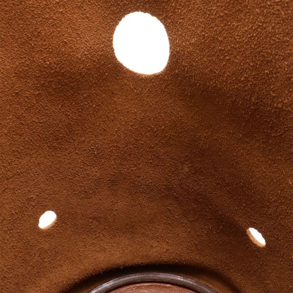 Hermes Manjoire PM Shoulder Bag Leather Brown Silver — view 8